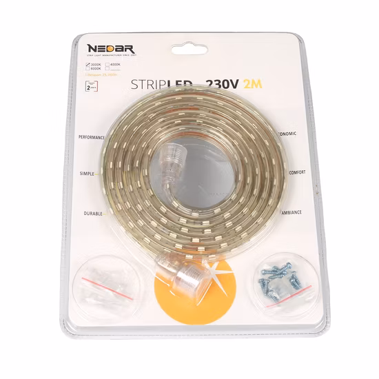 LED-Streifenlicht-Set, 1 m/2 m/5 m Verlängerungssegment mit CE-Zertifikat, flexibler Beleuchtung